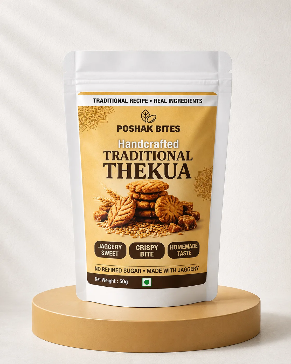 Traditional Handcrafted Thekua
